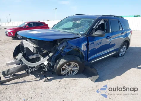 2023 Ford Explorer Xlt из США, поврежденный, VIN 1FMSK7DHXPGA49294